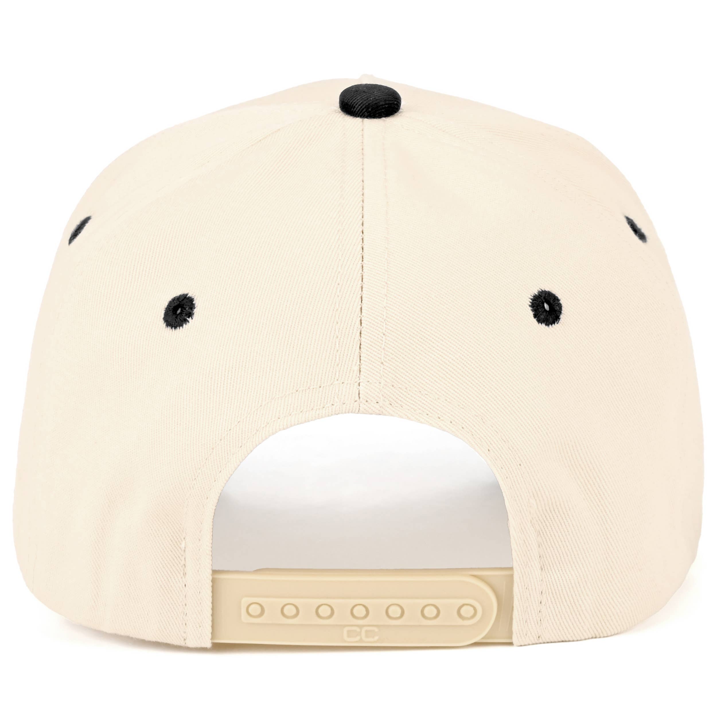 C.C NANA Letter on Two Tone Trucker Hat