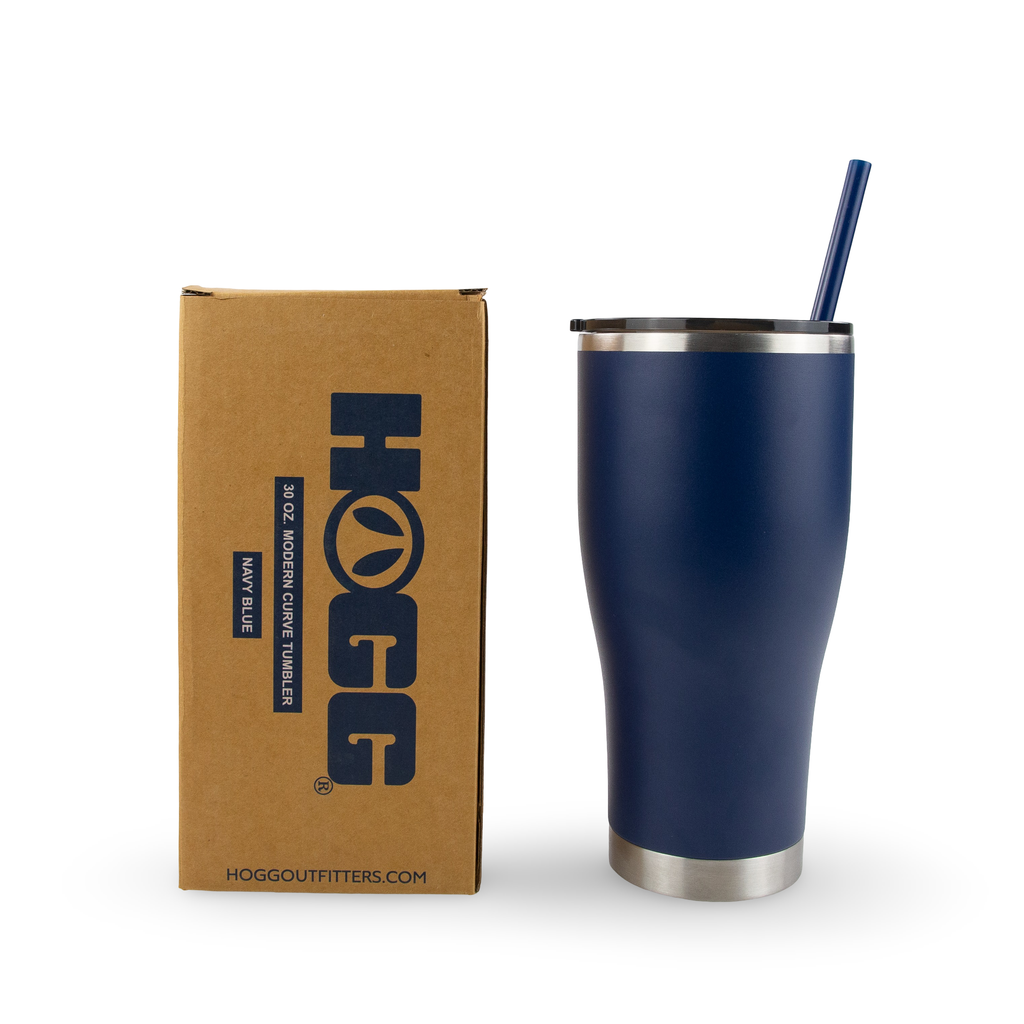 Custom HOGG 30oz POWDER COATED MODERN CURVE TUMBLER