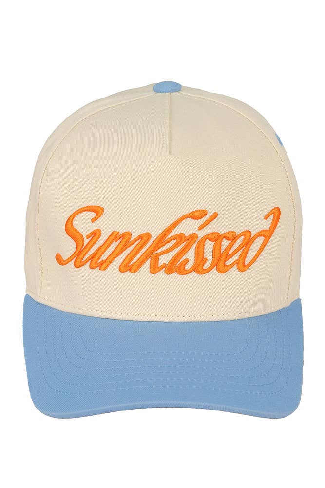 C.C SUNKISSED Embroidered Cotton Baseball Cap