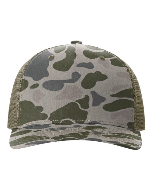 Custom Richardson 112PFP Printed Five-Panel Trucker Cap