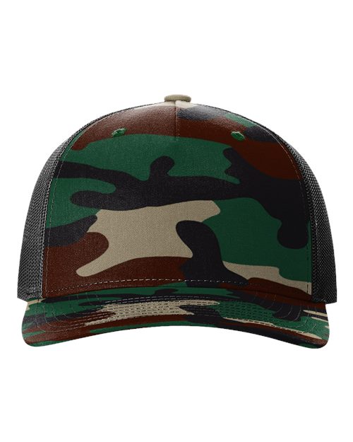 Custom Richardson 112PFP Printed Five-Panel Trucker Cap