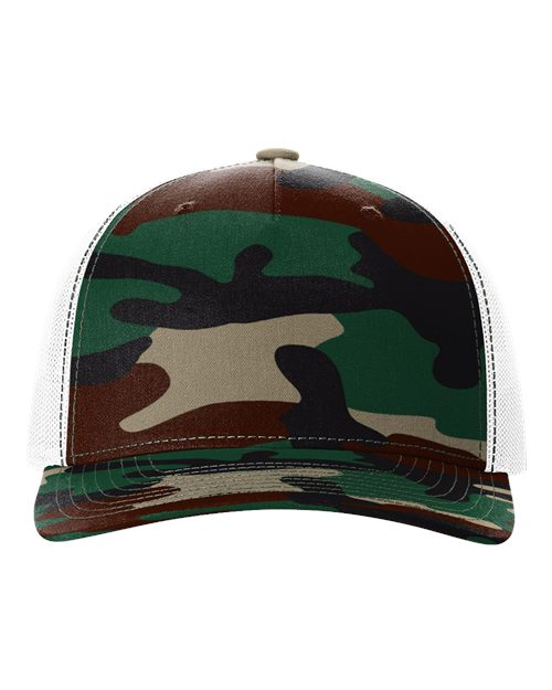Custom Richardson 112PFP Printed Five-Panel Trucker Cap