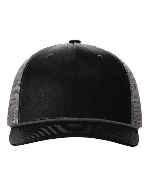 Custom Richardson 112FPR Five-Panel Trucker Rope Cap