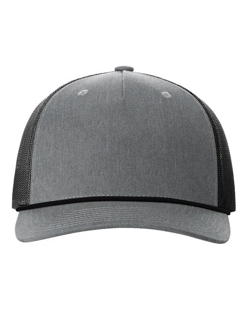 Custom Richardson 112FPR Five-Panel Trucker Rope Cap