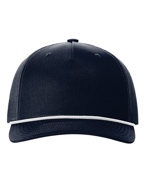 Custom Richardson 112FPR Five-Panel Trucker Rope Cap