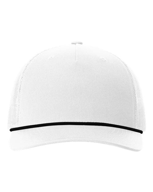 Custom Richardson 112FPR Five-Panel Trucker Rope Cap