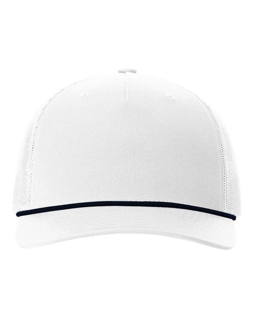 Custom Richardson 112FPR Five-Panel Trucker Rope Cap