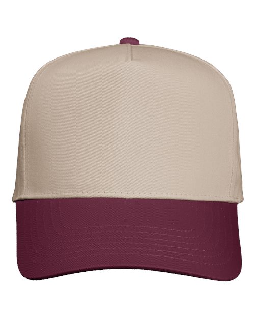 Custom Five-Panel Twill Cap