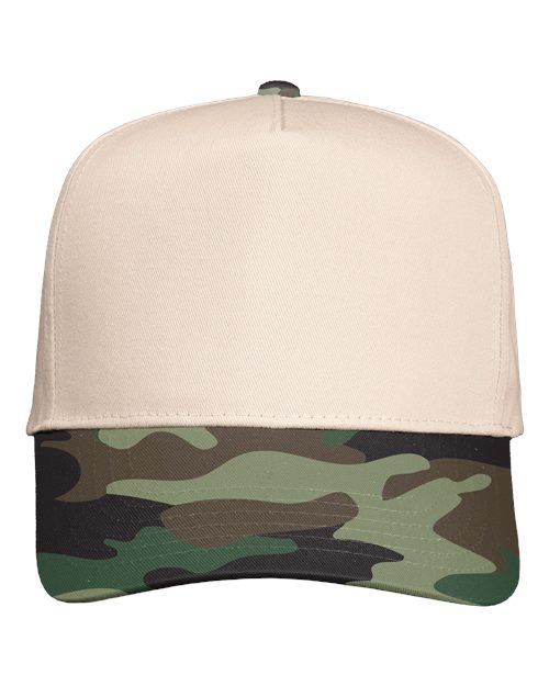 Custom Five-Panel Twill Cap