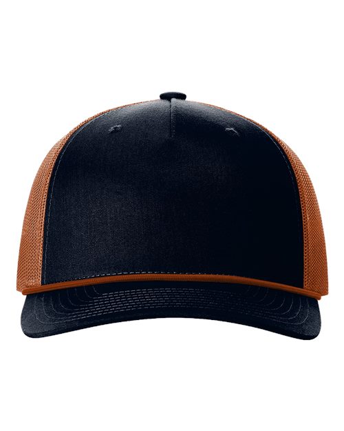 Custom Richardson 112FPR Five-Panel Trucker Rope Cap