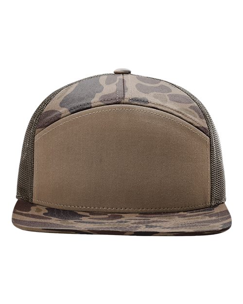 Custom Richardson 168P Printed Seven-Panel Trucker Cap