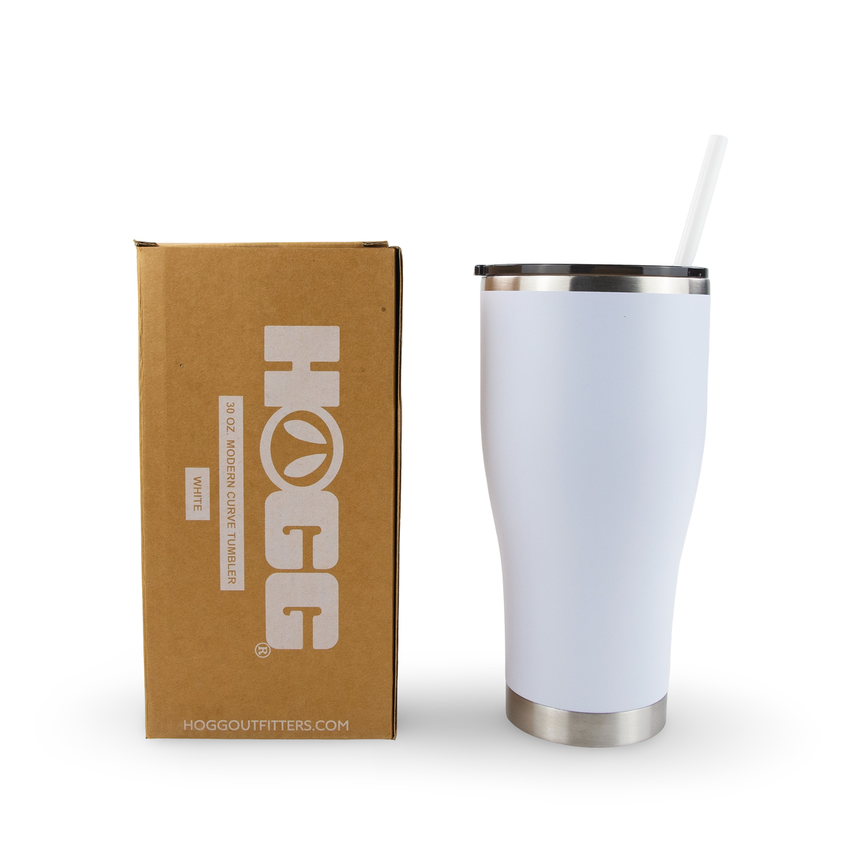 Custom HOGG 30oz POWDER COATED MODERN CURVE TUMBLER