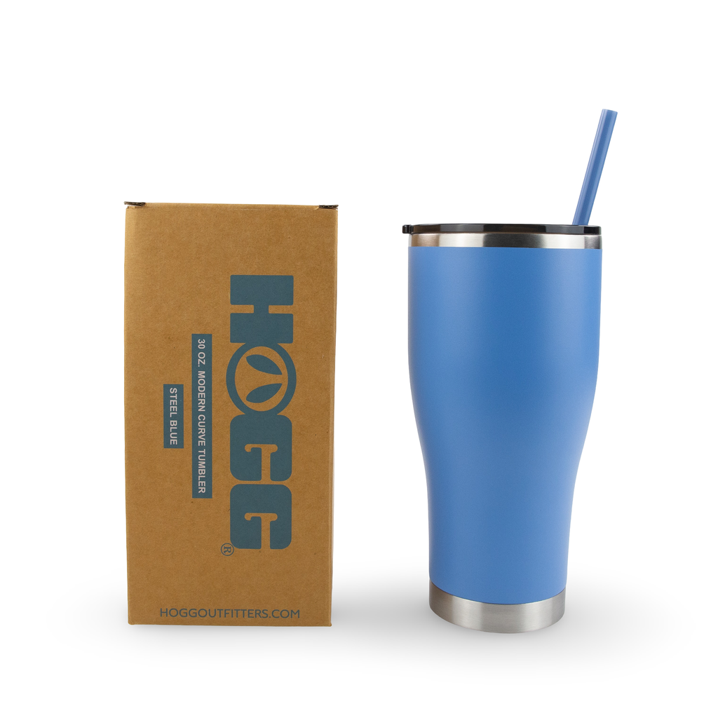 Custom HOGG 30oz POWDER COATED MODERN CURVE TUMBLER