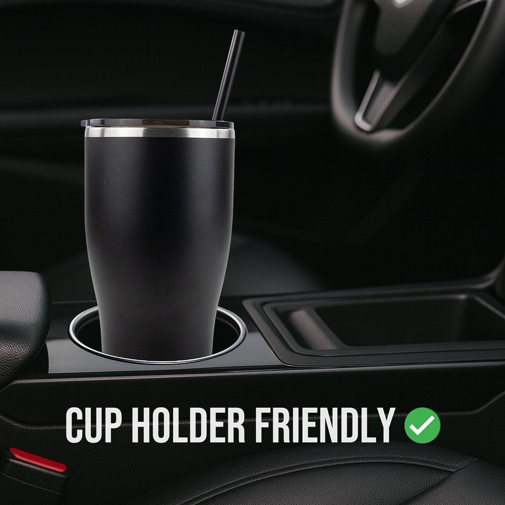 Custom HOGG 30oz POWDER COATED MODERN CURVE TUMBLER