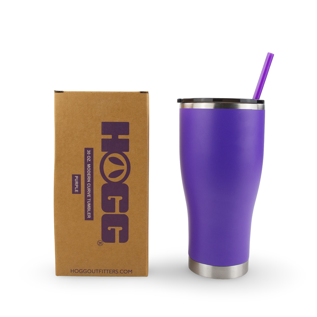 Custom HOGG 30oz POWDER COATED MODERN CURVE TUMBLER