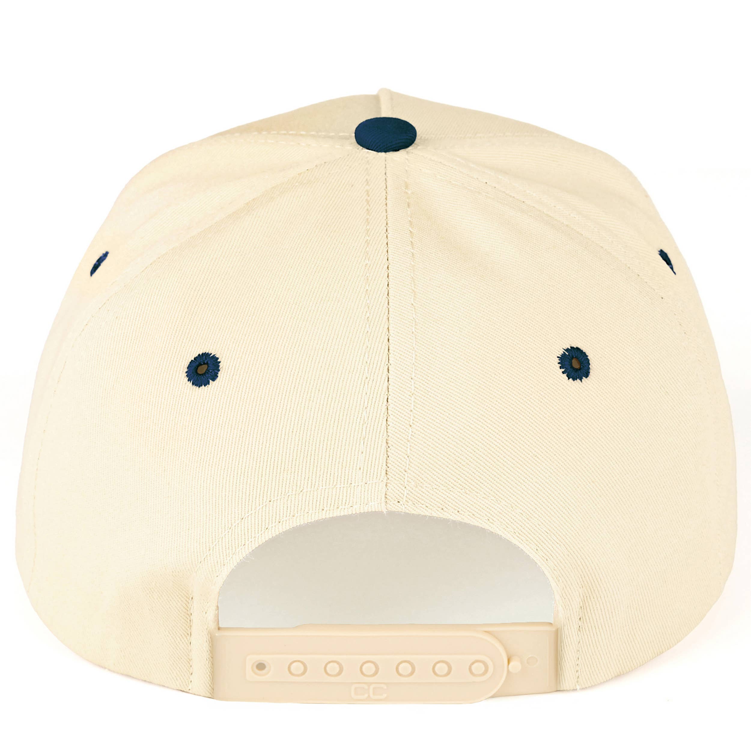 C.C AMERICAN MAMA Letter on Two Tone Trucker Hat