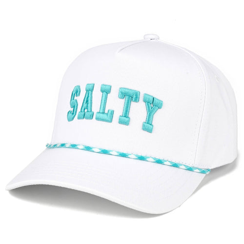 C.C SALTY Letter with Color Rope Trucker Hat
