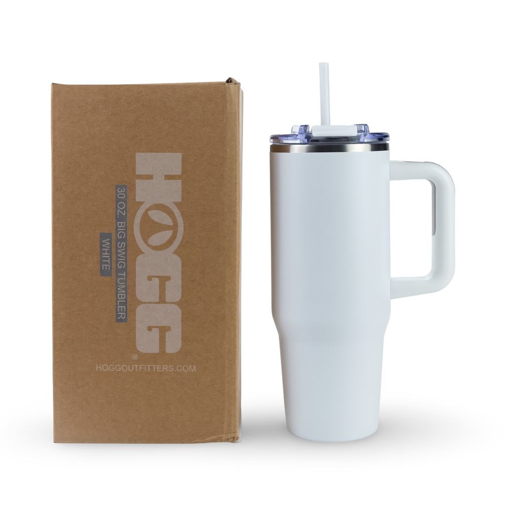 Custom HOGG 30oz POWDER COATED BIG SWIG TUMBLER