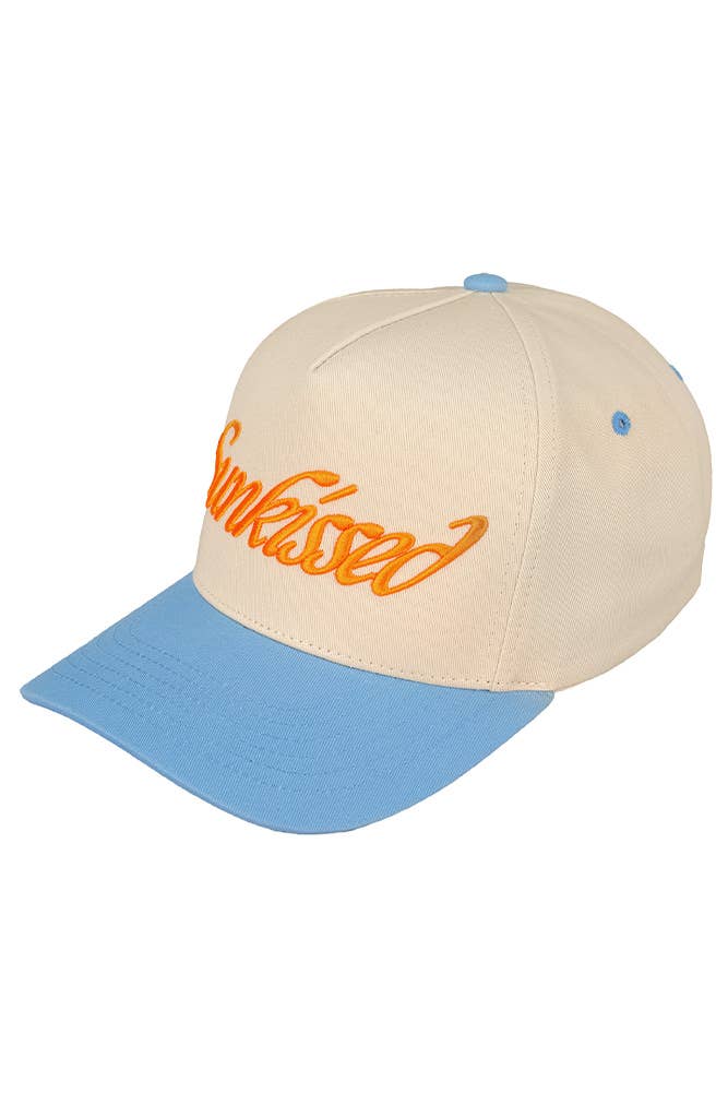 C.C SUNKISSED Embroidered Cotton Baseball Cap