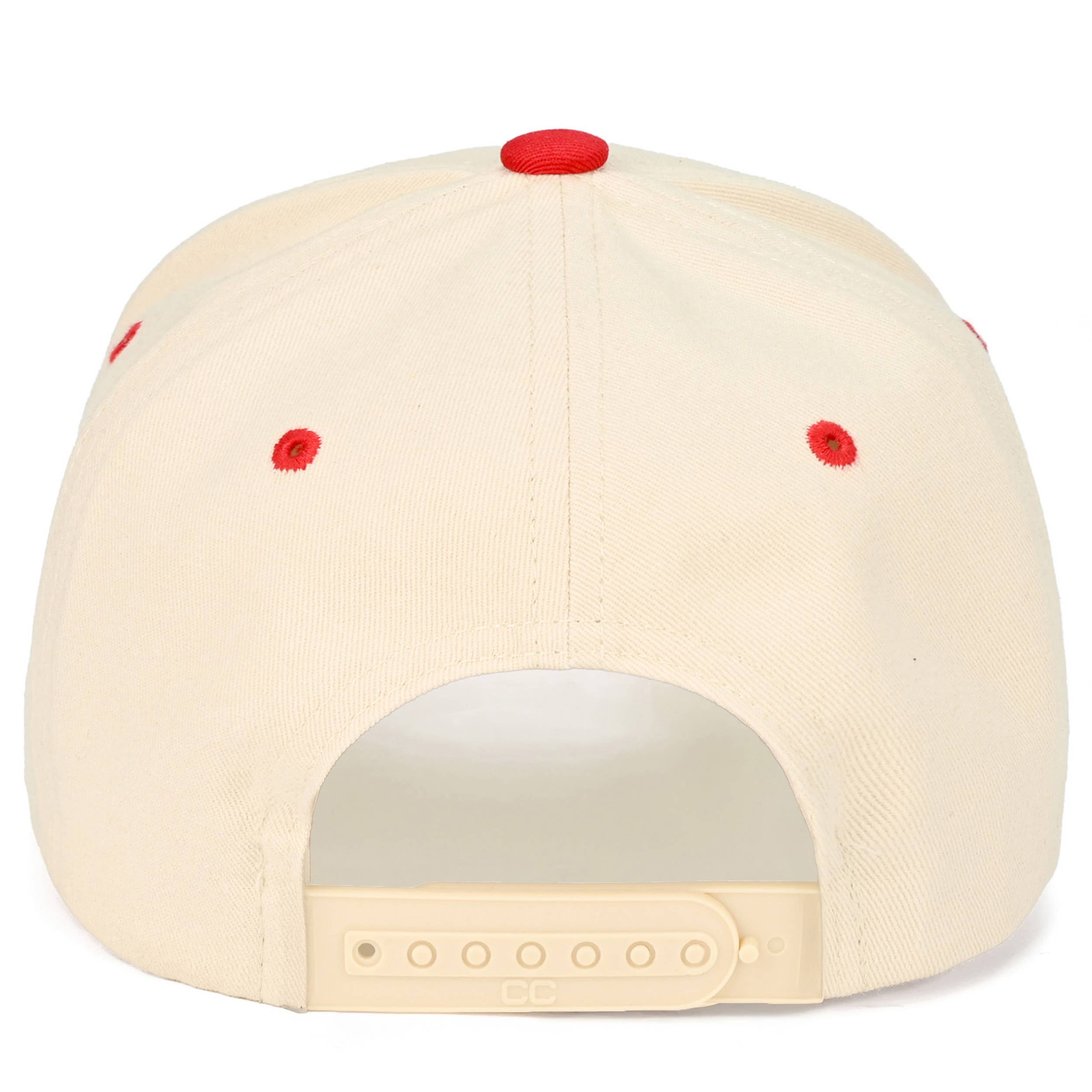 C.C AMERICAN MAMA Letter on Two Tone Trucker Hat