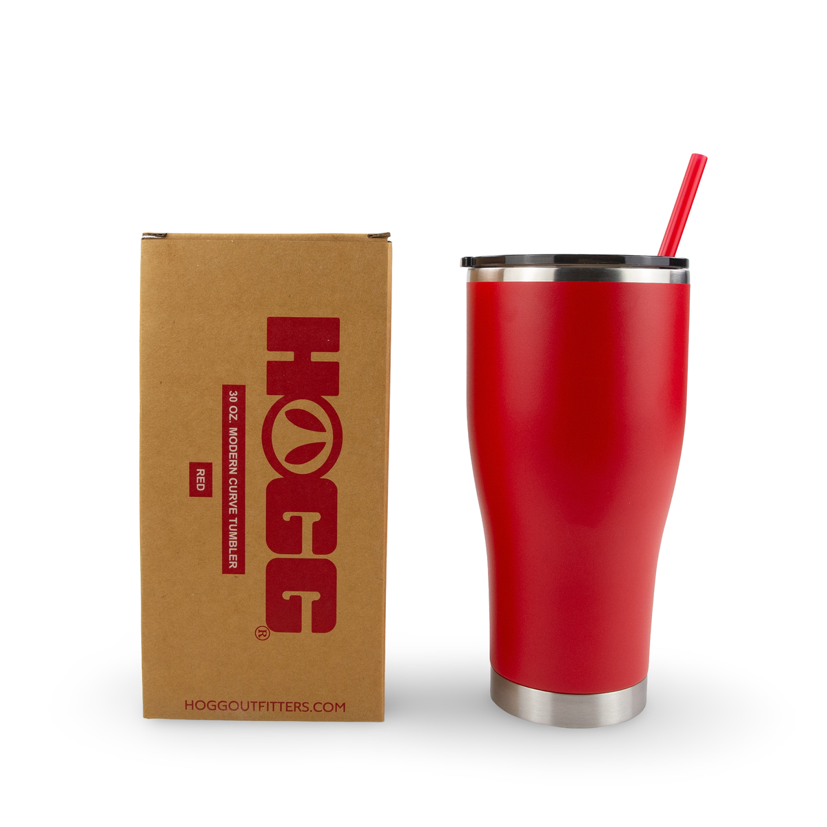 Custom HOGG 30oz POWDER COATED MODERN CURVE TUMBLER