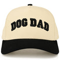 C.C DOG DAD Letter Embroidered on Two Tone Trucker Hat
