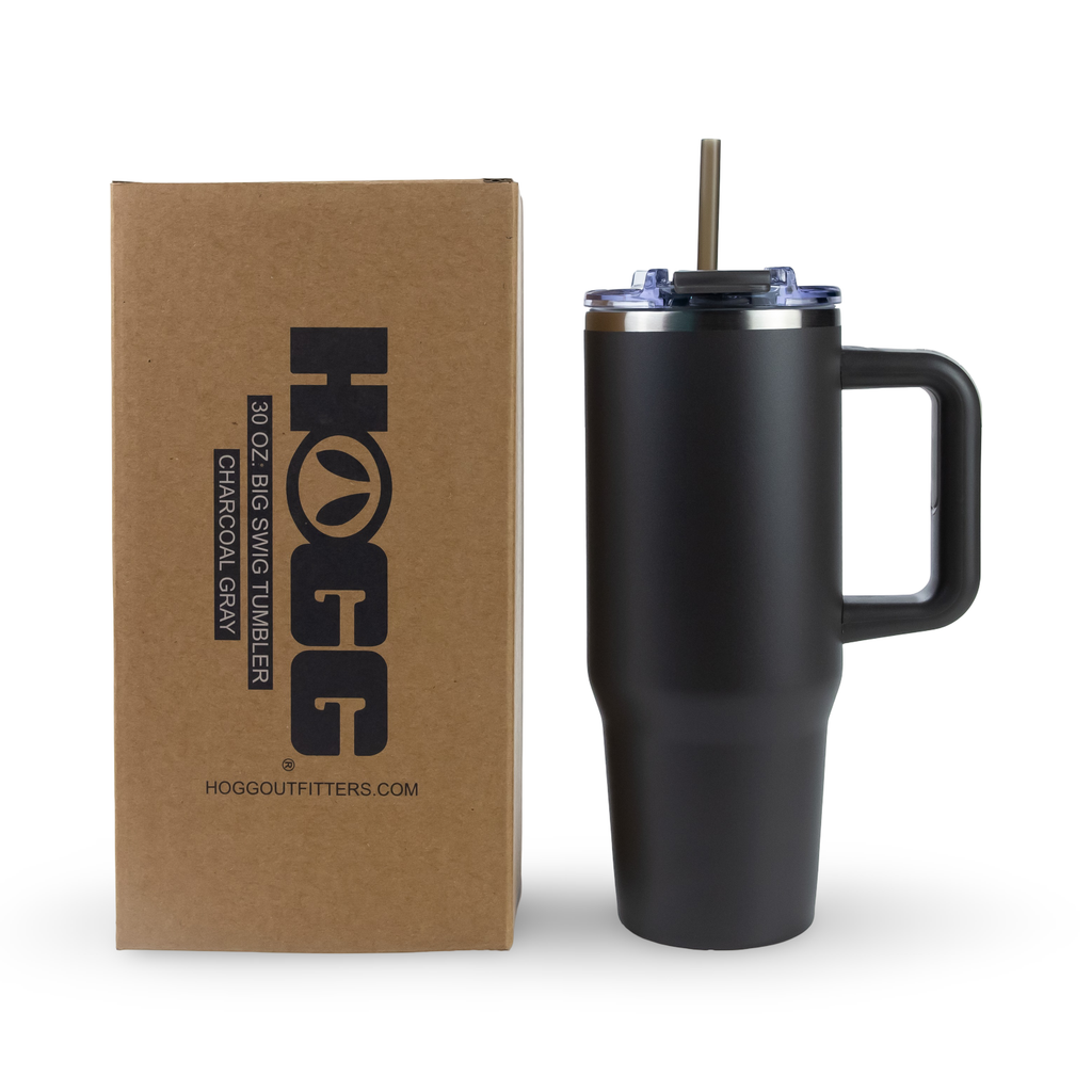 Custom HOGG 30oz POWDER COATED BIG SWIG TUMBLER