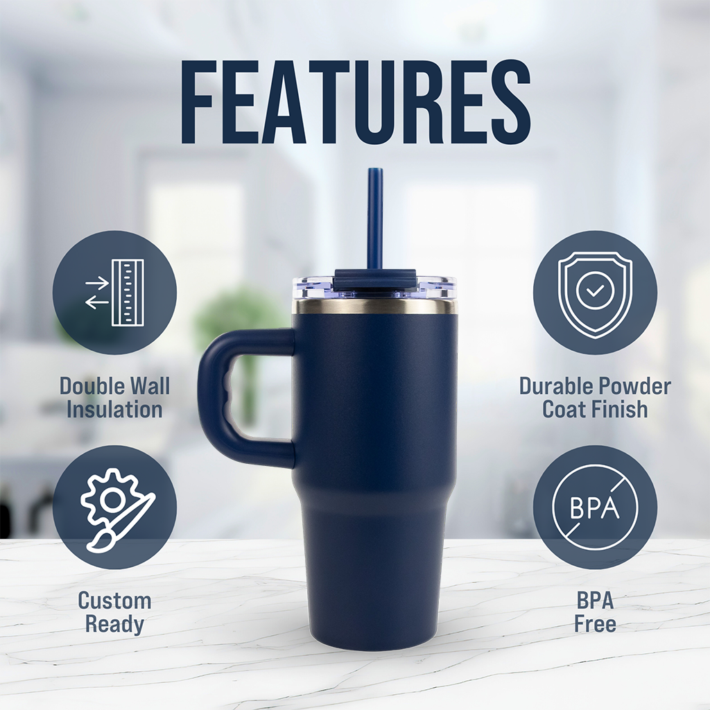 Custom HOGG 14oz POWDER COATED LITTLE SWIG TUMBLER