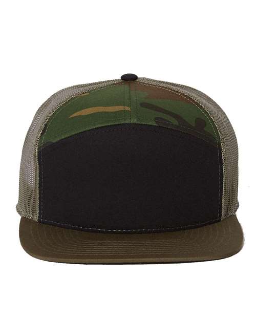 Custom Richardson 168 Seven-Panel Trucker Cap