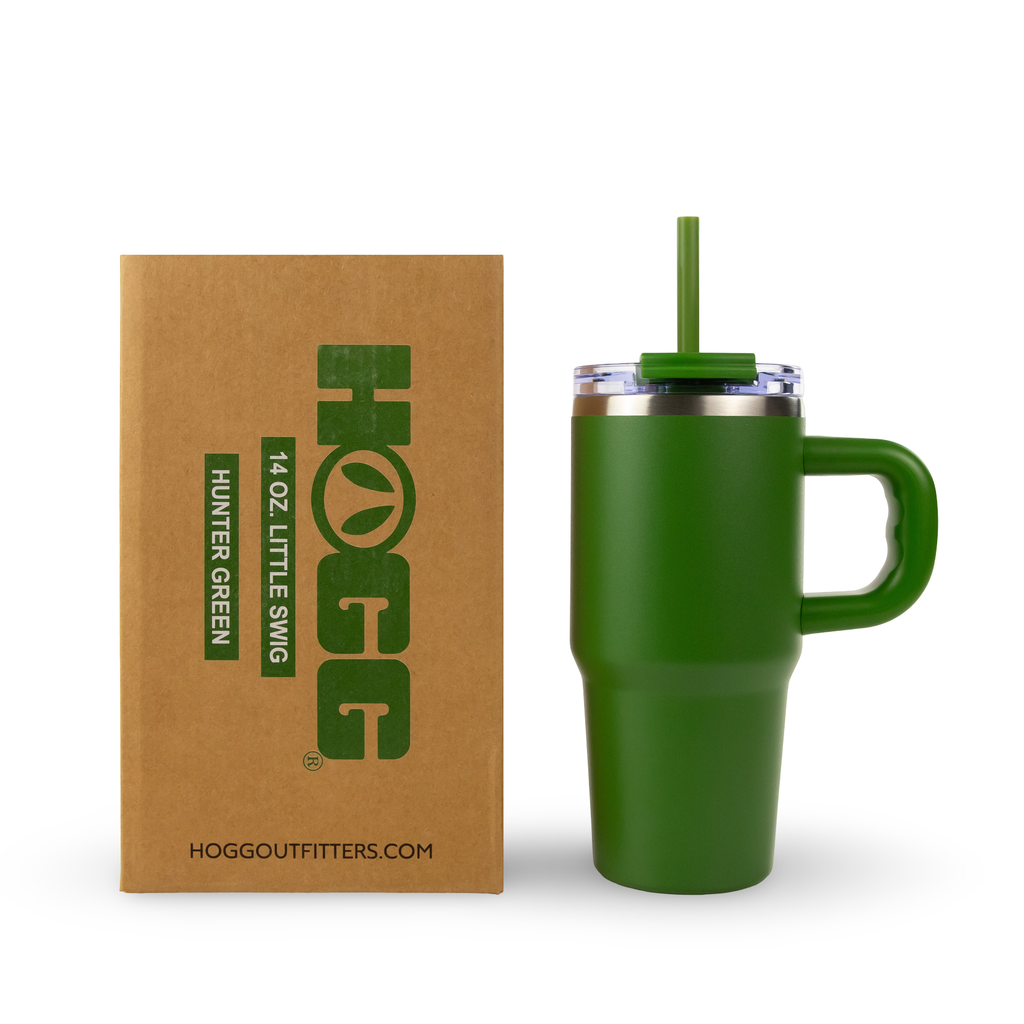 Custom HOGG 14oz POWDER COATED LITTLE SWIG TUMBLER
