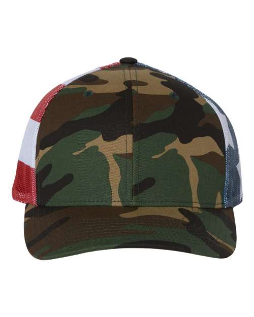 Custom Richardson 112PM Printed Mesh Trucker Cap