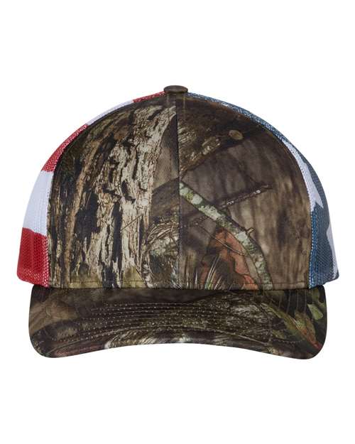 Custom Richardson 112PM Printed Mesh Trucker Cap