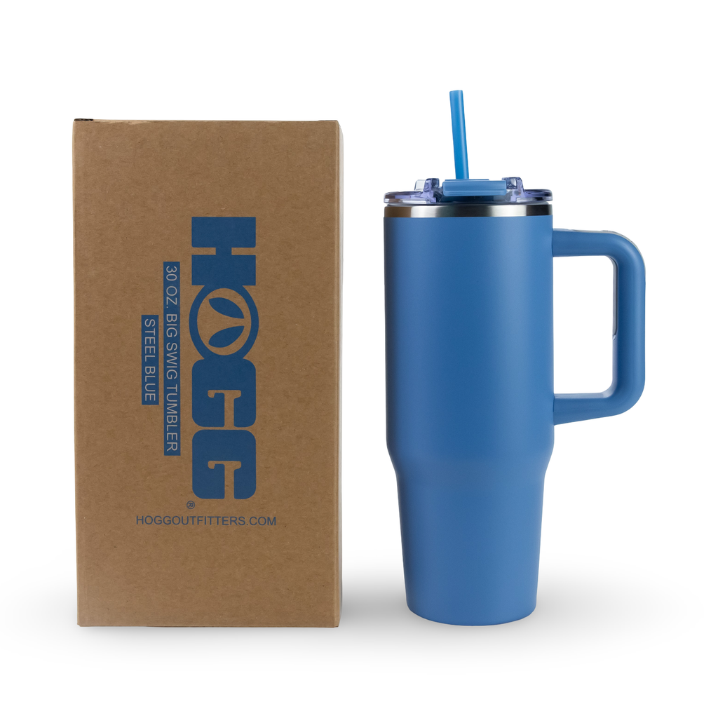 Custom HOGG 30oz POWDER COATED BIG SWIG TUMBLER