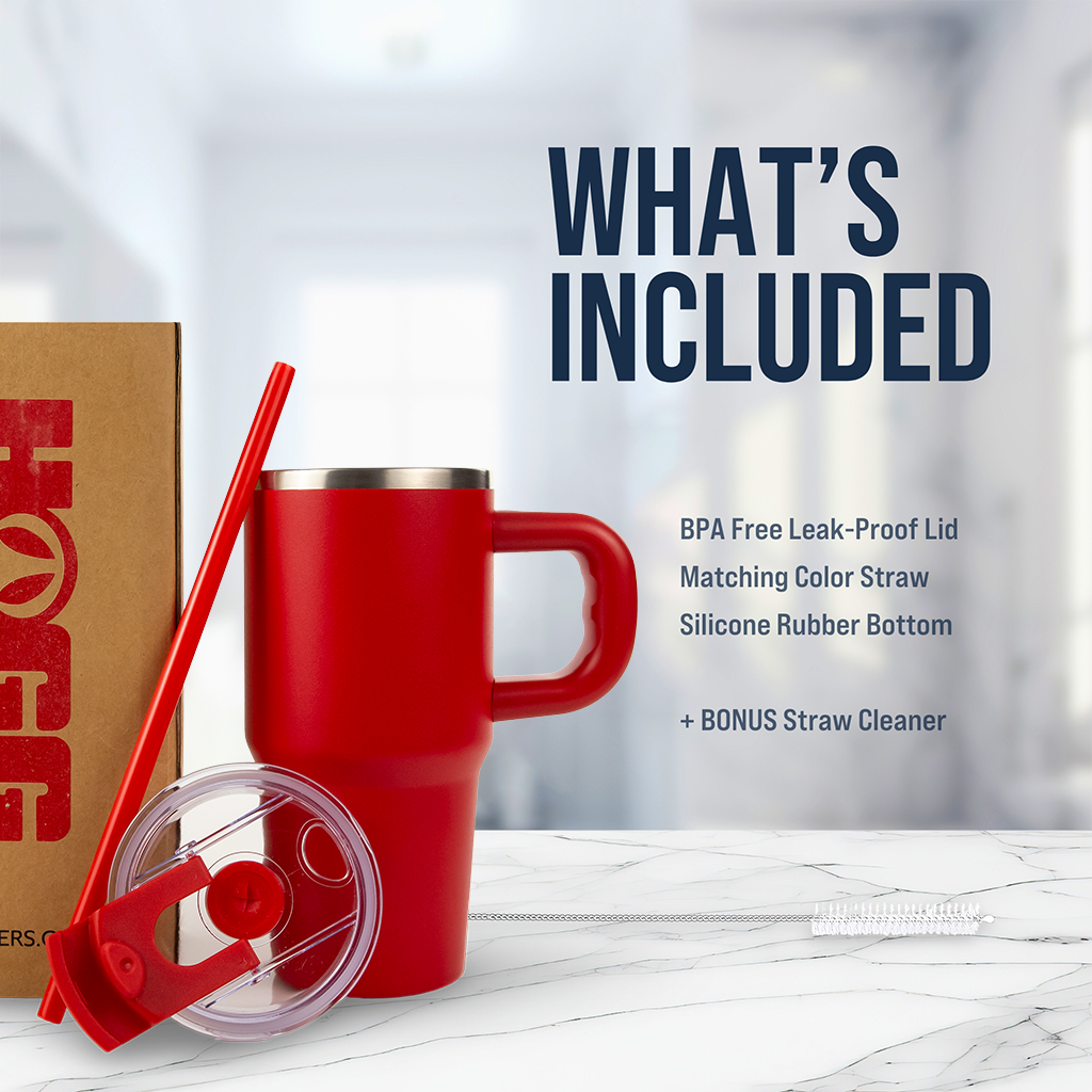 Custom HOGG 14oz POWDER COATED LITTLE SWIG TUMBLER