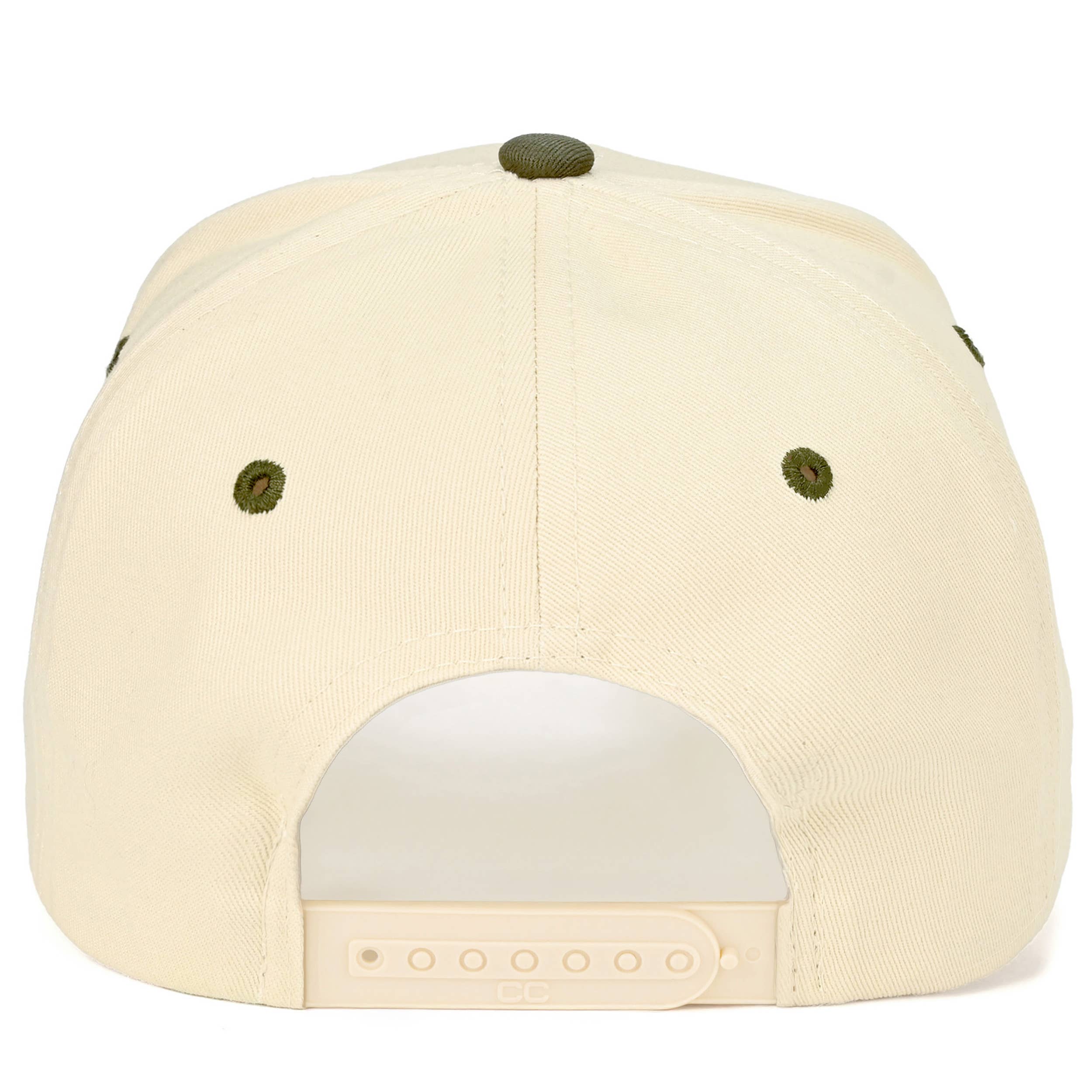 C.C DOG DAD Letter Embroidered on Two Tone Trucker Hat