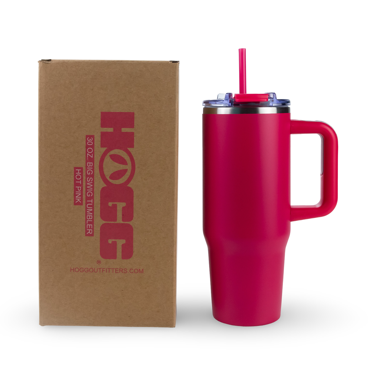 Custom HOGG 30oz POWDER COATED BIG SWIG TUMBLER