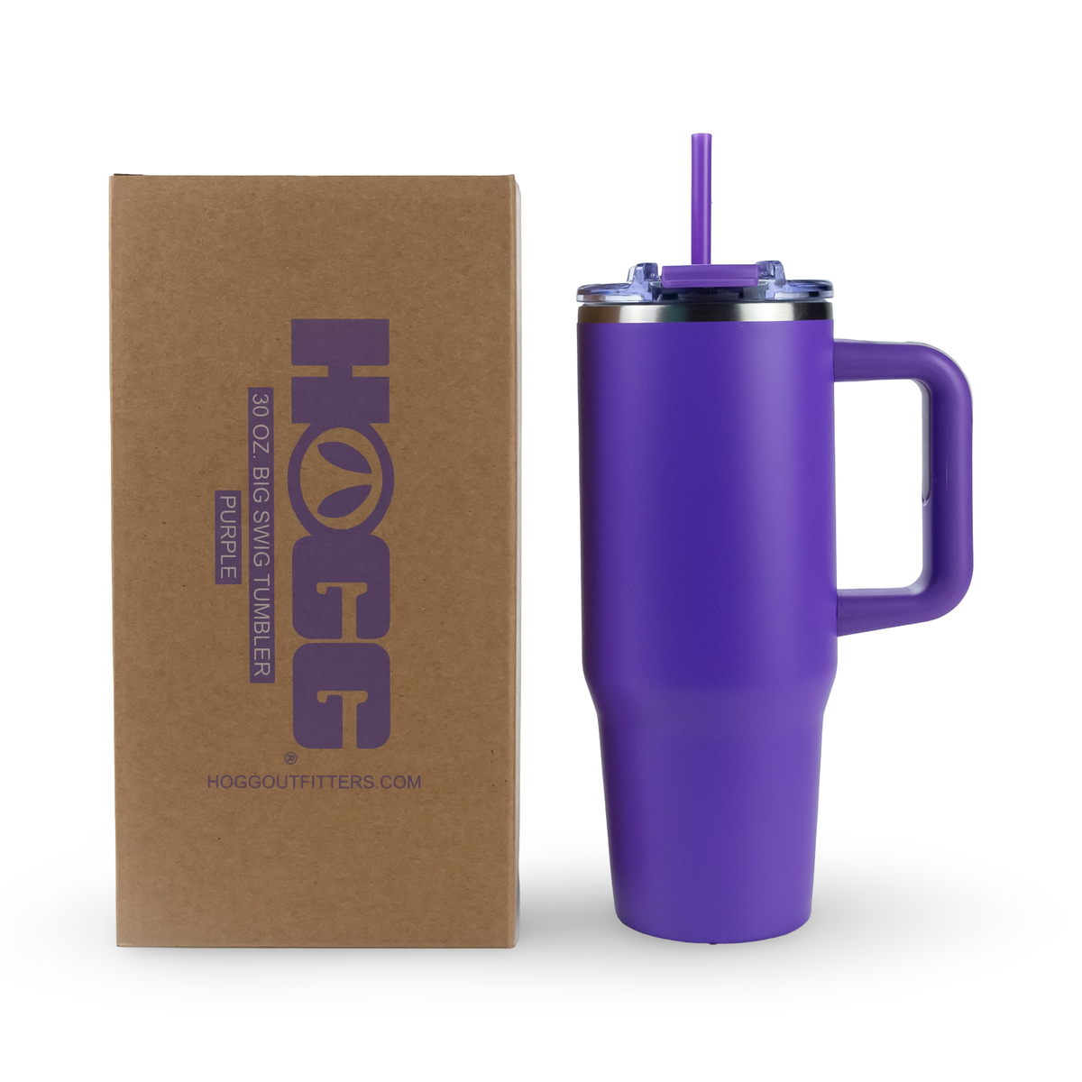 Custom HOGG 30oz POWDER COATED BIG SWIG TUMBLER